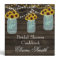 barnwood Sunflowers in Mason Jar Recipe Folder