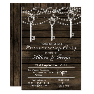Housewarming Invitations Zazzle