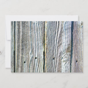 Barnwood wood grain tree bark rustic distressed invitation