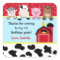 Barnyard animals Birthday Party favor labels