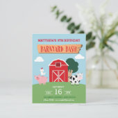 Barnyard Bash Invitation (Standing Front)