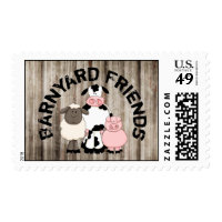 Barnyard Friends - On The Farm Postage