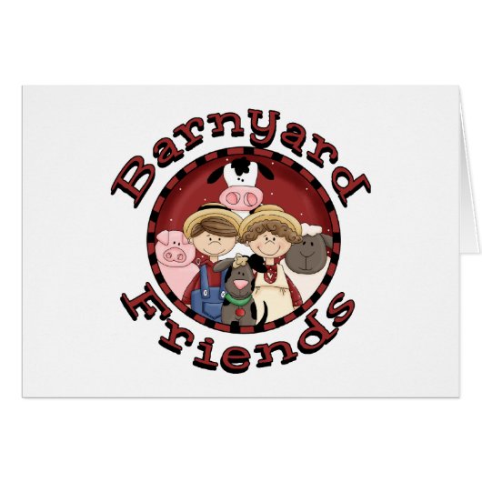 Barnyard Friends Tshirts and Gifts (Front Horizontal)
