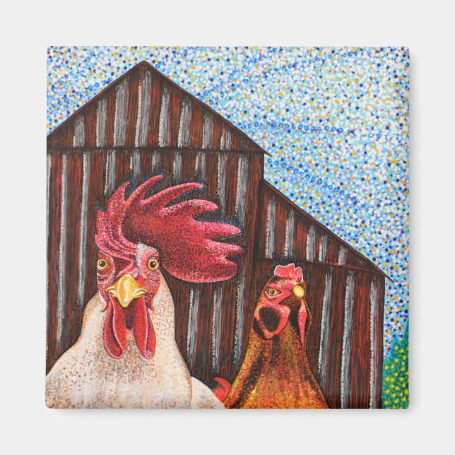 Barnyard Gothic Magnet (Front)