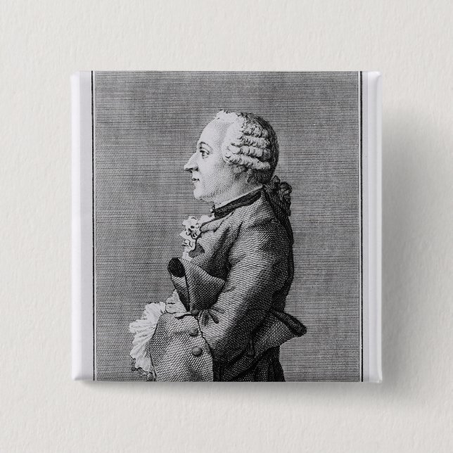 Baron Friedrich Melchior Grimm Button (Front)