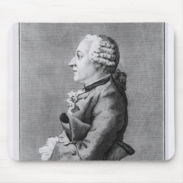 Baron Friedrich Melchior Grimm Mouse Pad (Front)