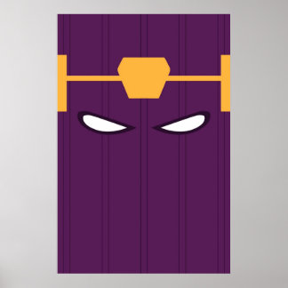 Baron Helmut Zemo Mask Poster