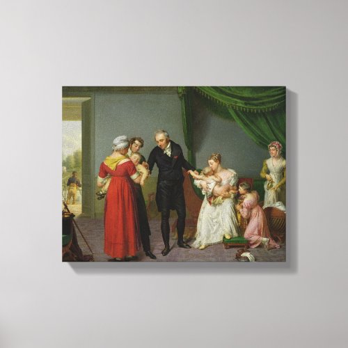 Baron Jean Louis Alibert Canvas Print