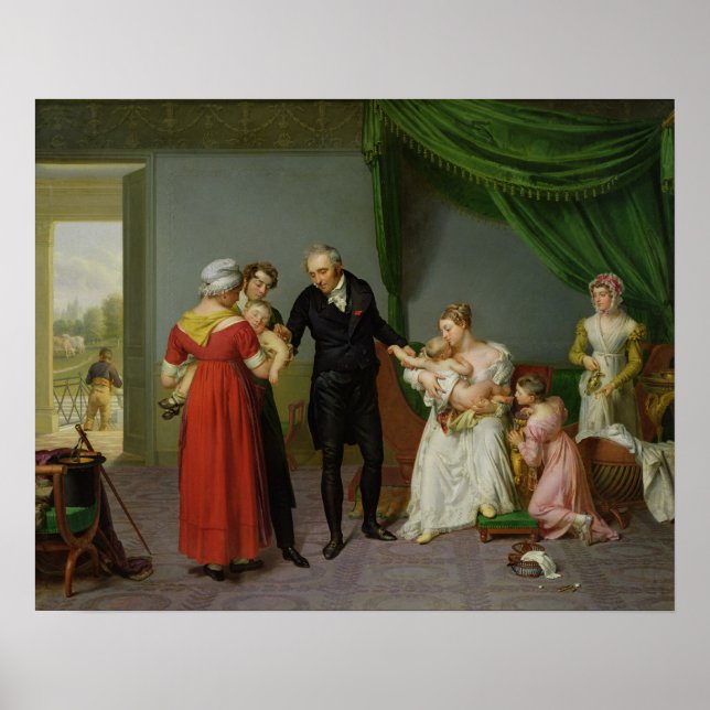 Baron Jean Louis Alibert Poster (Front)