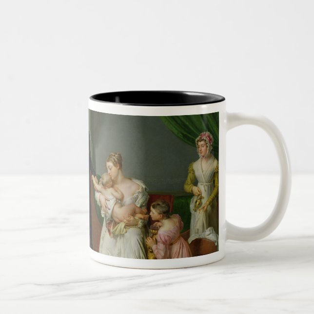 Baron Jean Louis Alibert Two-Tone Coffee Mug (Right)