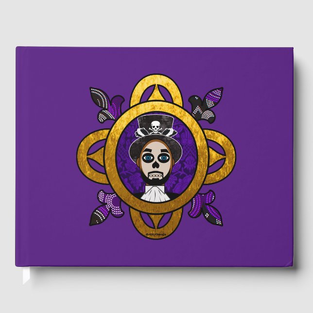 Baron Samedi Portrait Guest Book (Front)