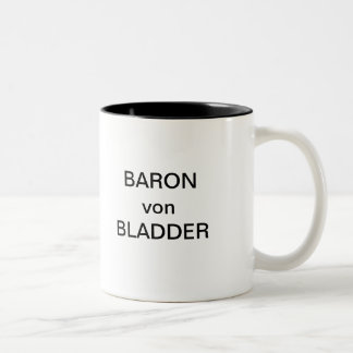 BARON von BLADDER Two-Tone Coffee Mug