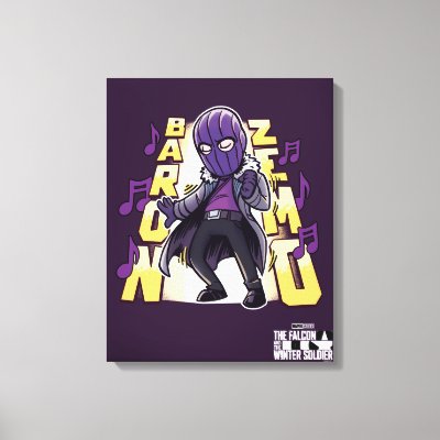 Baron Zemo Dance Groove Canvas Print