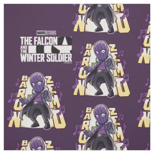 Baron Zemo Dance Groove Fabric