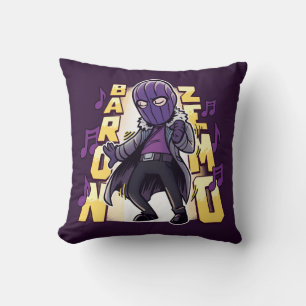 Baron Zemo Dance Groove Throw Pillow