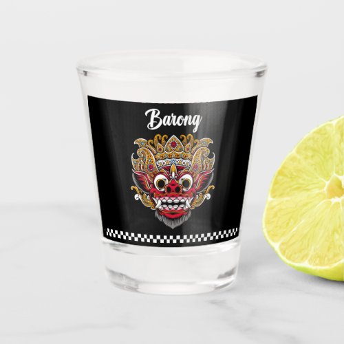 Barong Bali Shot Glass