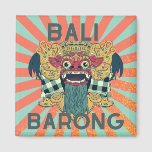 Barong Legacy Vintage Bali Magnet