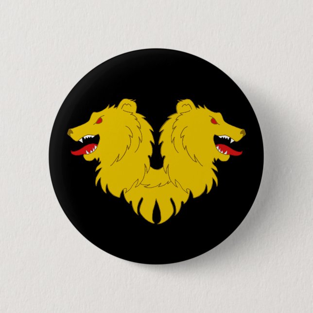 Barony of Adiantum Populace Badge Button (Front)