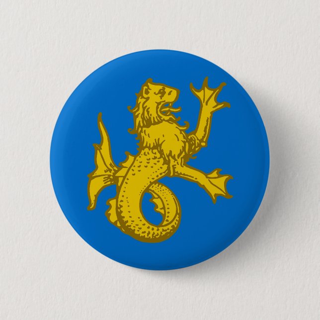 Barony of Allyshia Populace Badge Button (Front)