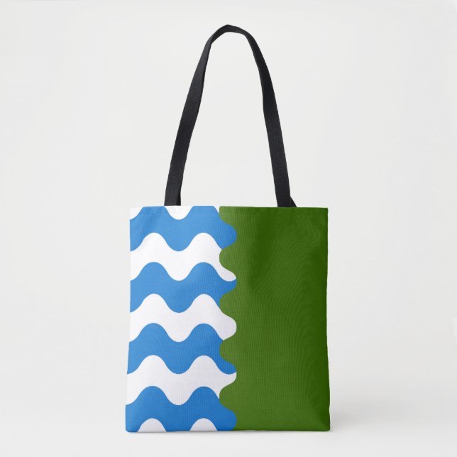 Barony of Aquaterra Populace Badge Tote Bag (Front)