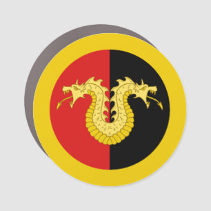 Barony of Dragon's Laire Populace Badge Car Magnet