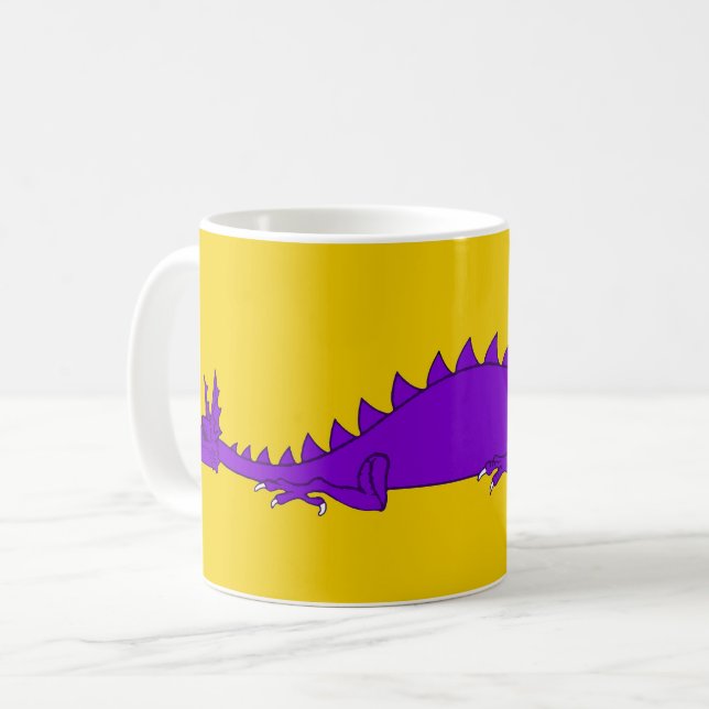 Barony of Dragonsspine Populace Badge Coffee Mug (Front Left)
