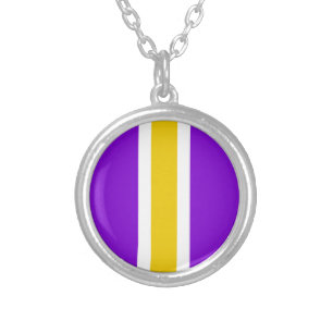 Barony of l’Ile du Dragon Dormant Populace Badge Silver Plated Necklace