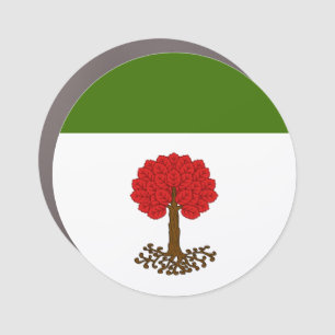 Barony of Myrgan Wood Populace Badge Car Magnet