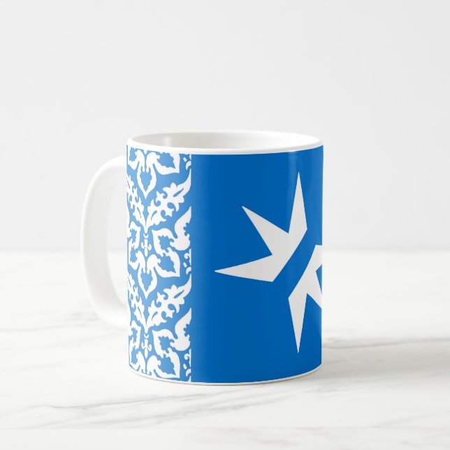 Barony of Rivenstar Populace Badge Coffee Mug (Front Left)