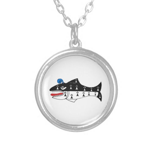 Barony of Seagirt Populace Badge Silver Plated Necklace