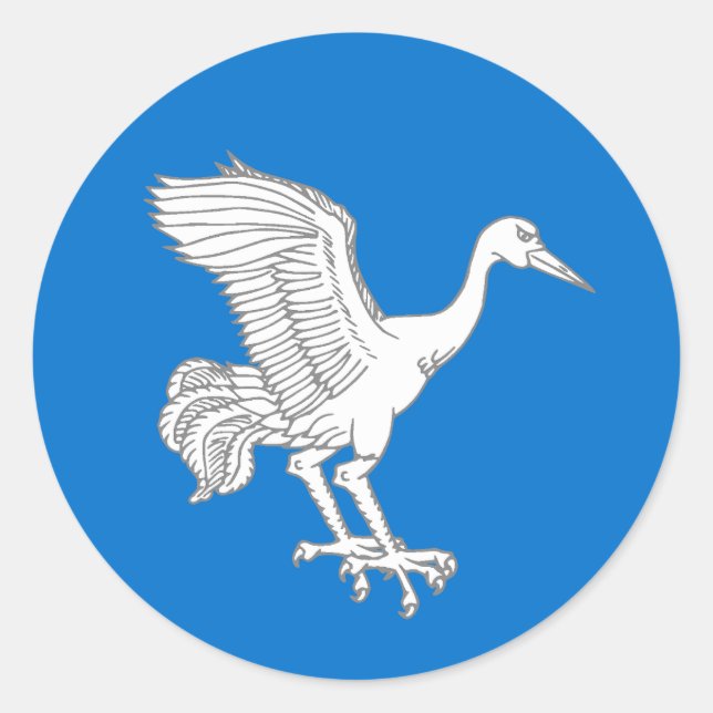 Barony of Sentinels' Keep Populace Badge Classic Round Sticker (Front)