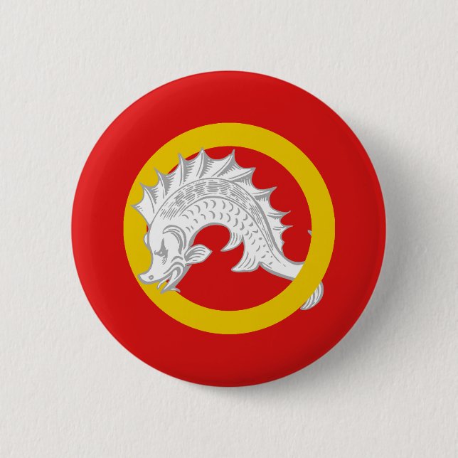 Barony of the Far West Populace Badge Button (Front)