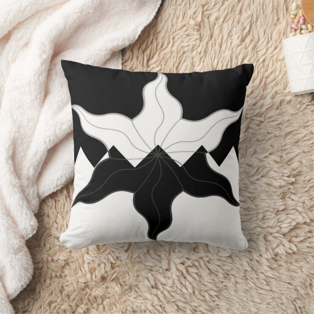 Barony of Winter's Gate Populace Badge Throw Pillow (Blanket)