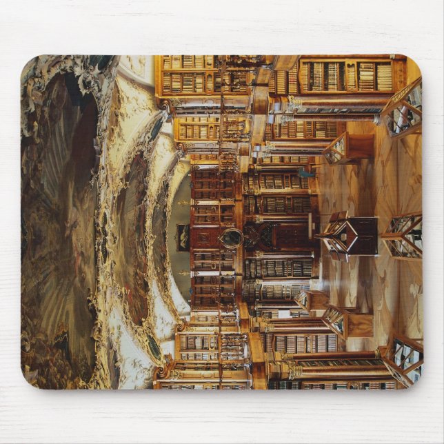 Baroque Abbey Library, St. Gallen, Switzerland Mouse Pad (Front)