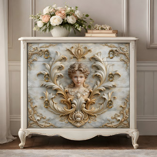 Baroque Angel Cherub Decoupage Tissue Paper
