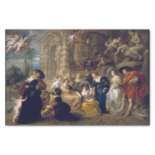 baroque art decoupage tissue paper