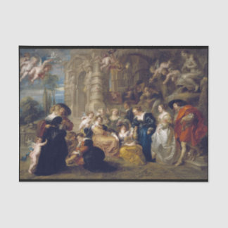 baroque art decoupage tissue paper