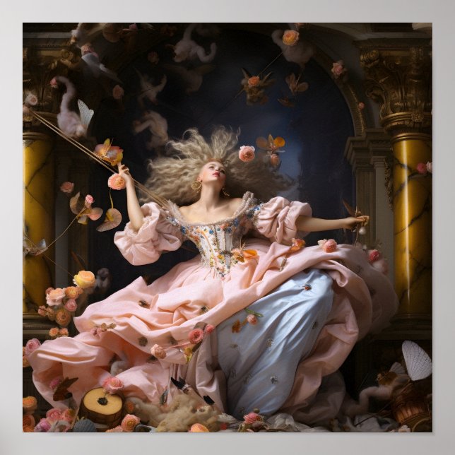 Baroque art digital print (Front)