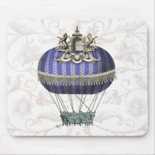 Baroque Balloon With Temple Mouse Pad