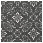Baroque Black &amp; White Fabric