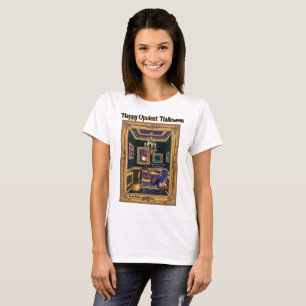 Baroque Boudoir Framed in Halloween Opulence T-Shirt