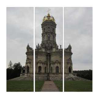 Baroque Church Triptych