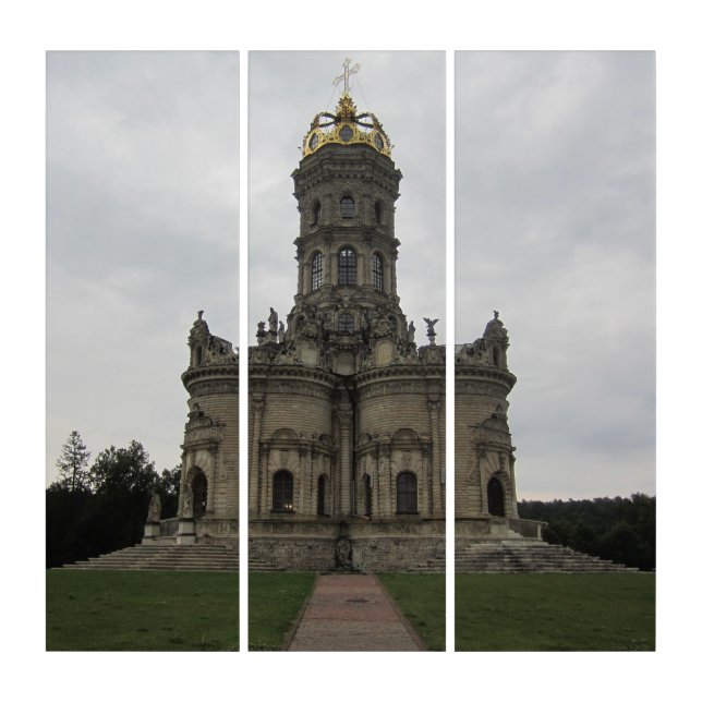 Baroque Church Triptych (Front)
