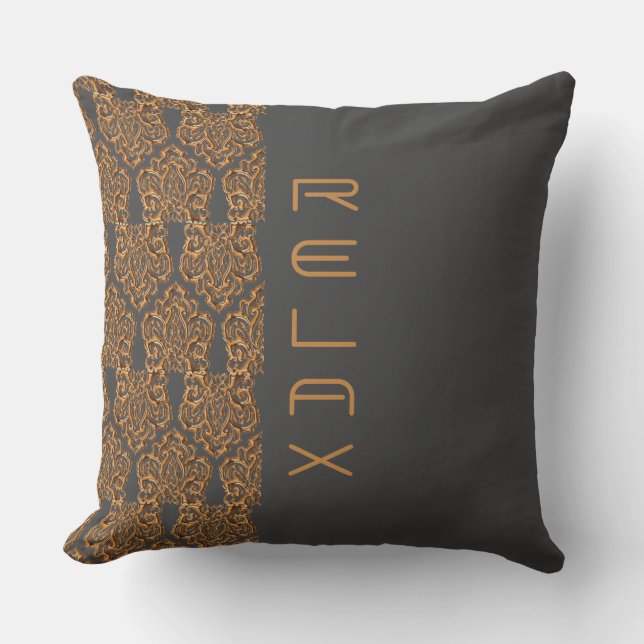 Baroque Damask - Pillow (Front)