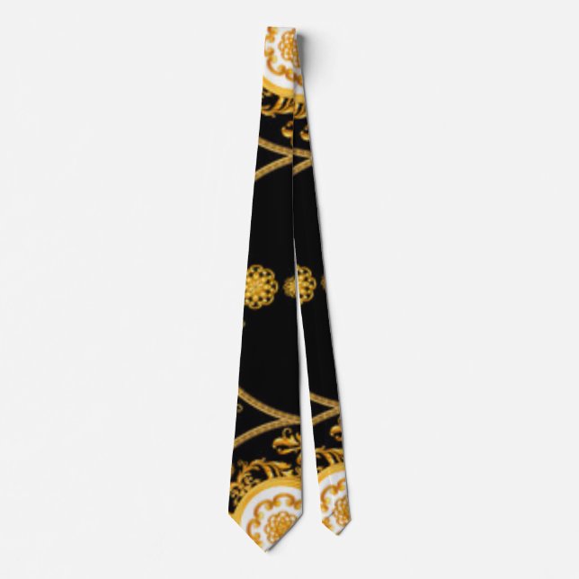 Baroque Design Neck Tie (Front)