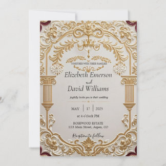 Baroque Elegance Invitation