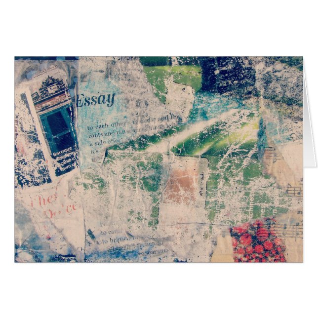 Baroque Essay Collage Cards (Front Horizontal)