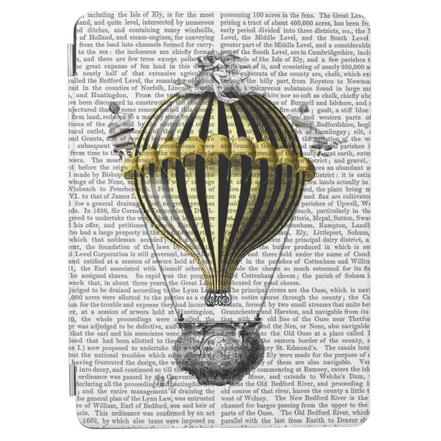 Baroque Fantasy Balloon 3 iPad Air Cover (Front)
