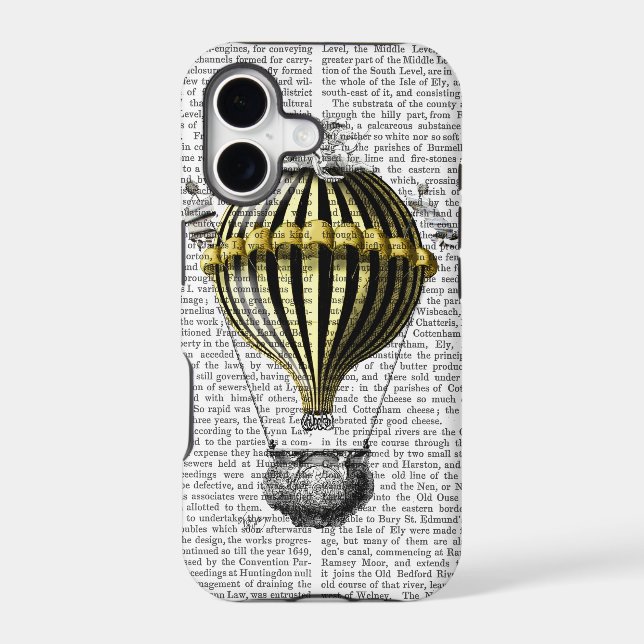 Baroque Fantasy Balloon 3 Iphone Case (Back)