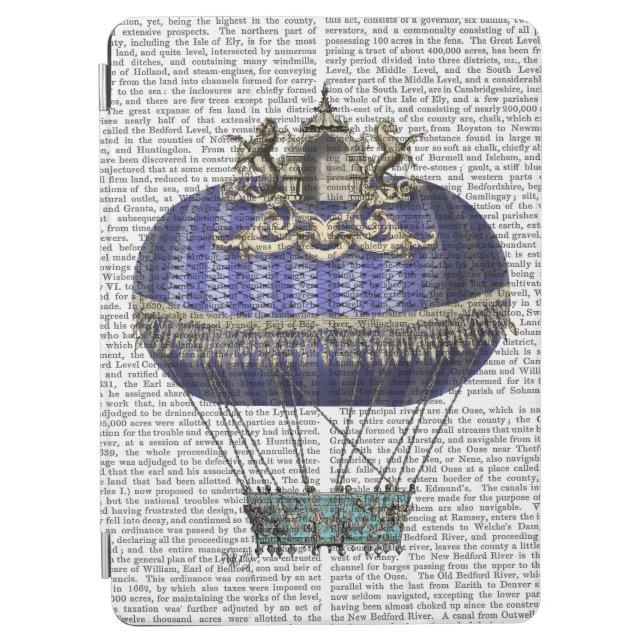 Baroque Fantasy Balloon 5 iPad Air Cover (Front)